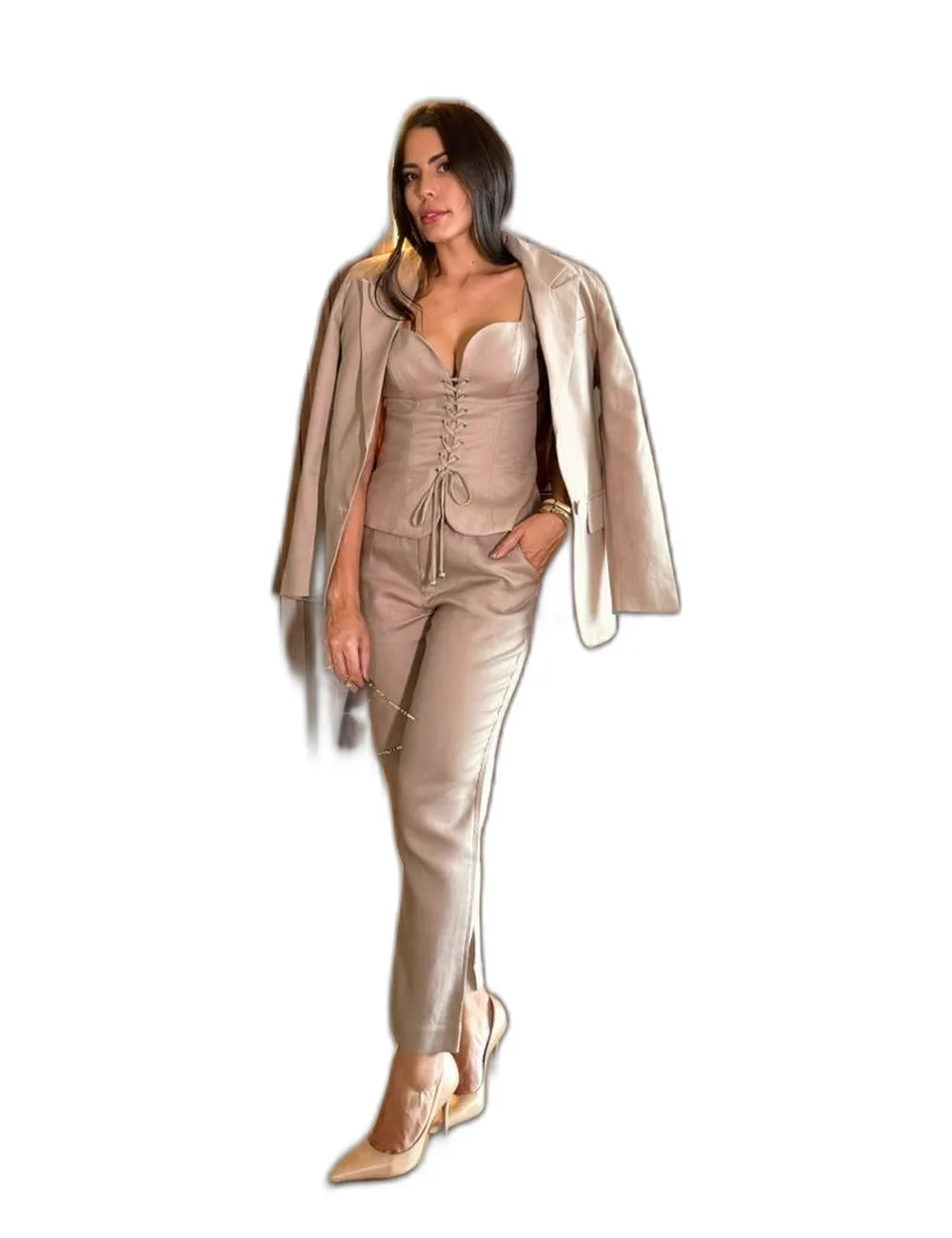 Blusa Vivi, na modelo