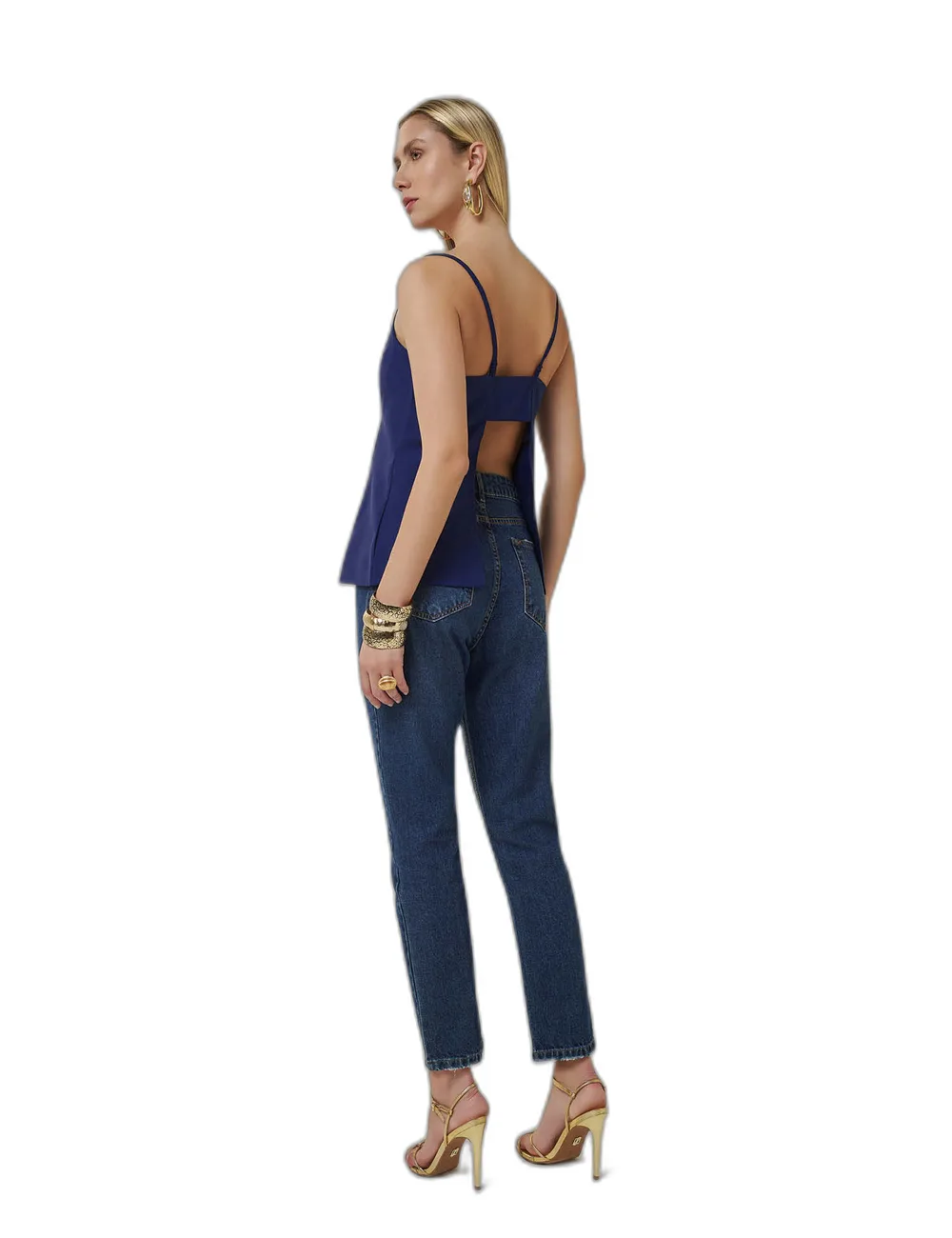 Blusa Helena, na modelo
