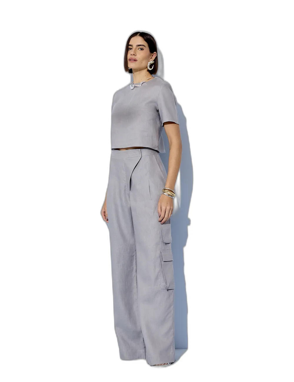 Blusa Stella, na modelo