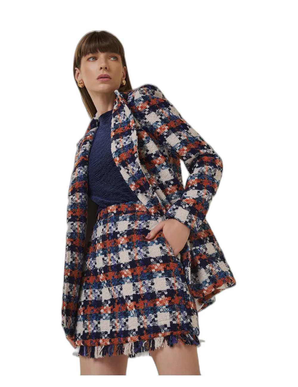 Blazer Ingrid, na modelo