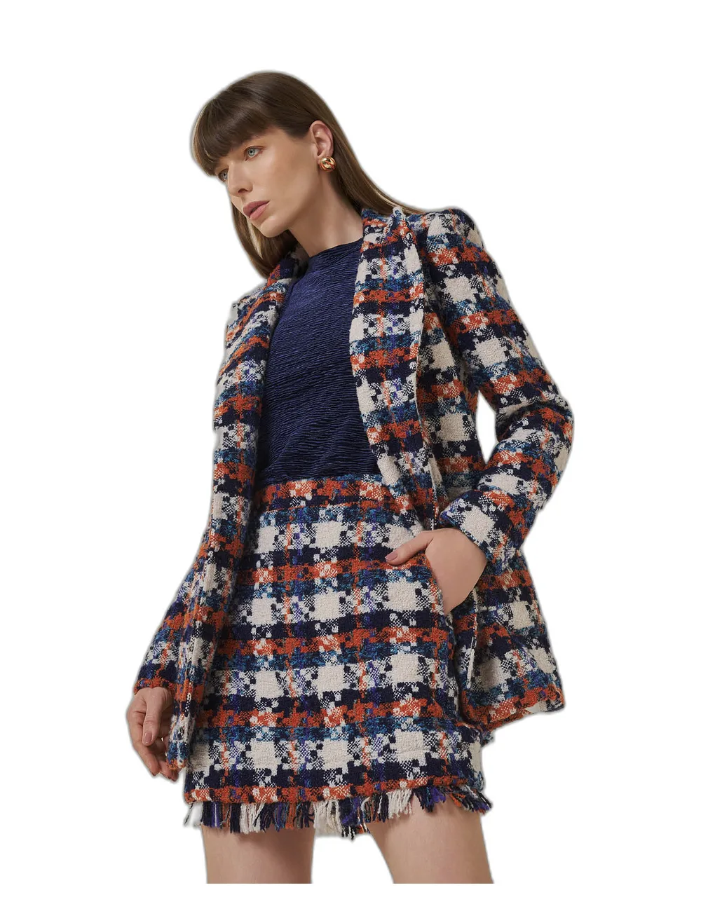 Blazer Ingrid, na modelo