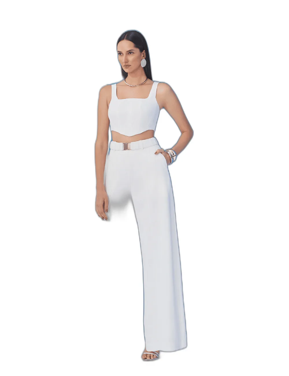 Calça Bruna, na modelo