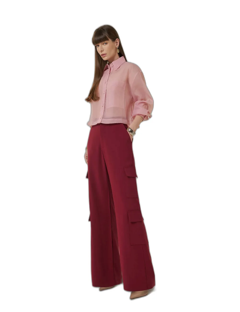 Calça Viviely, na modelo