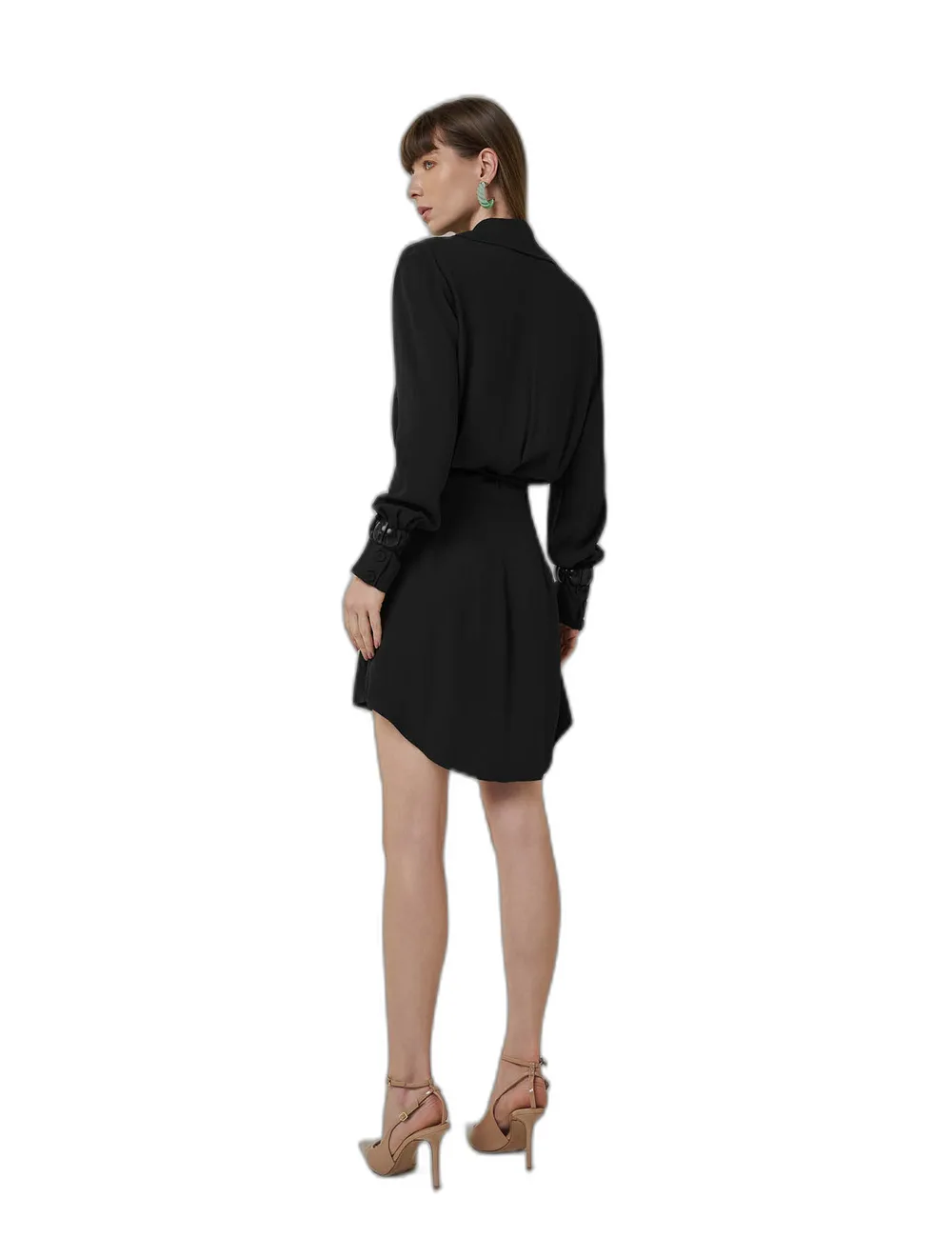 Vestido Samira, na modelo