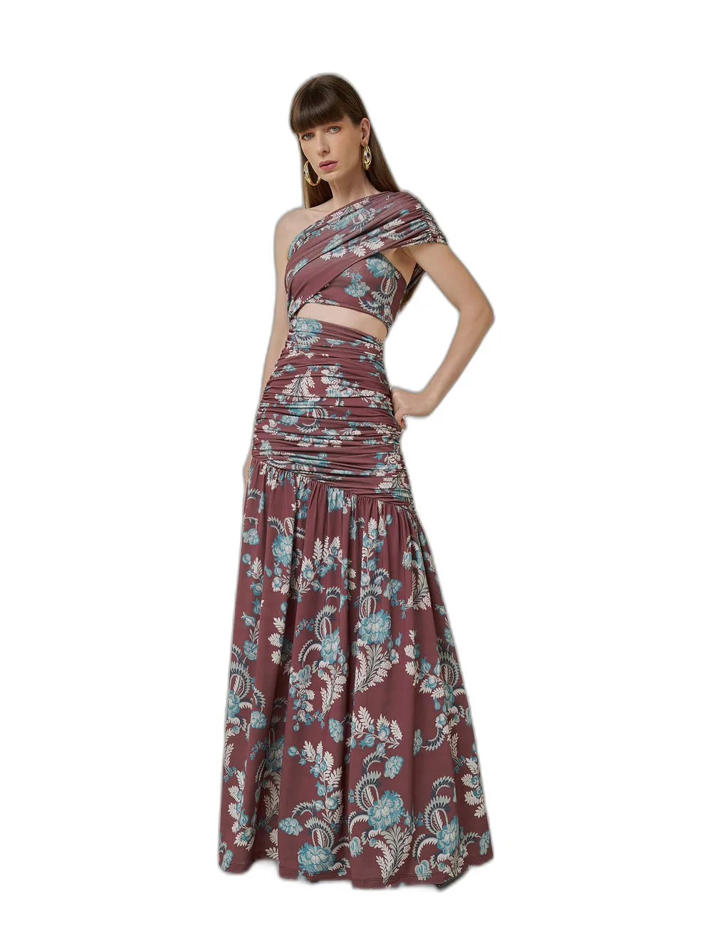 Vestido Emily, na modelo