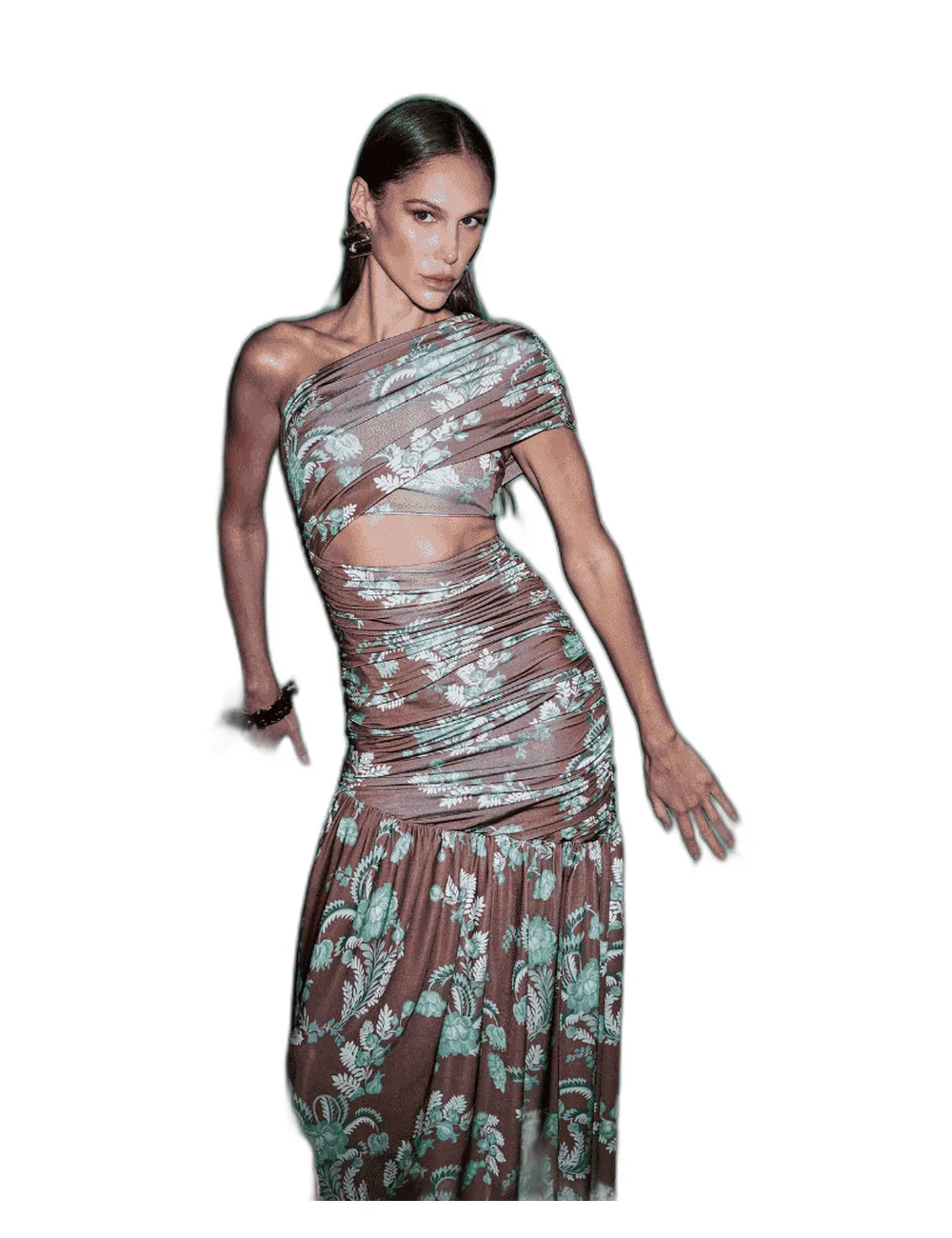 Vestido Emily, na modelo