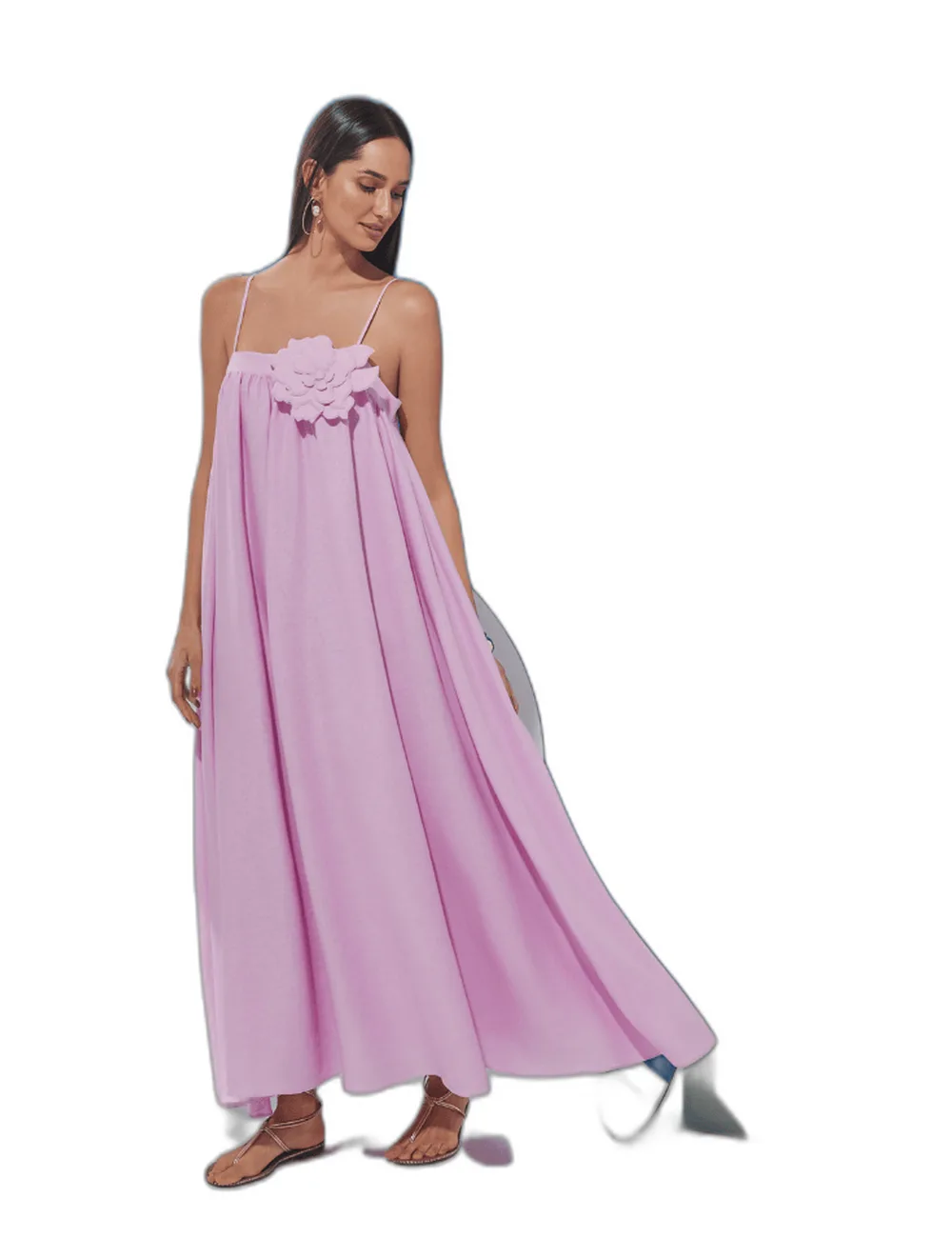 Vestido Karina, na modelo