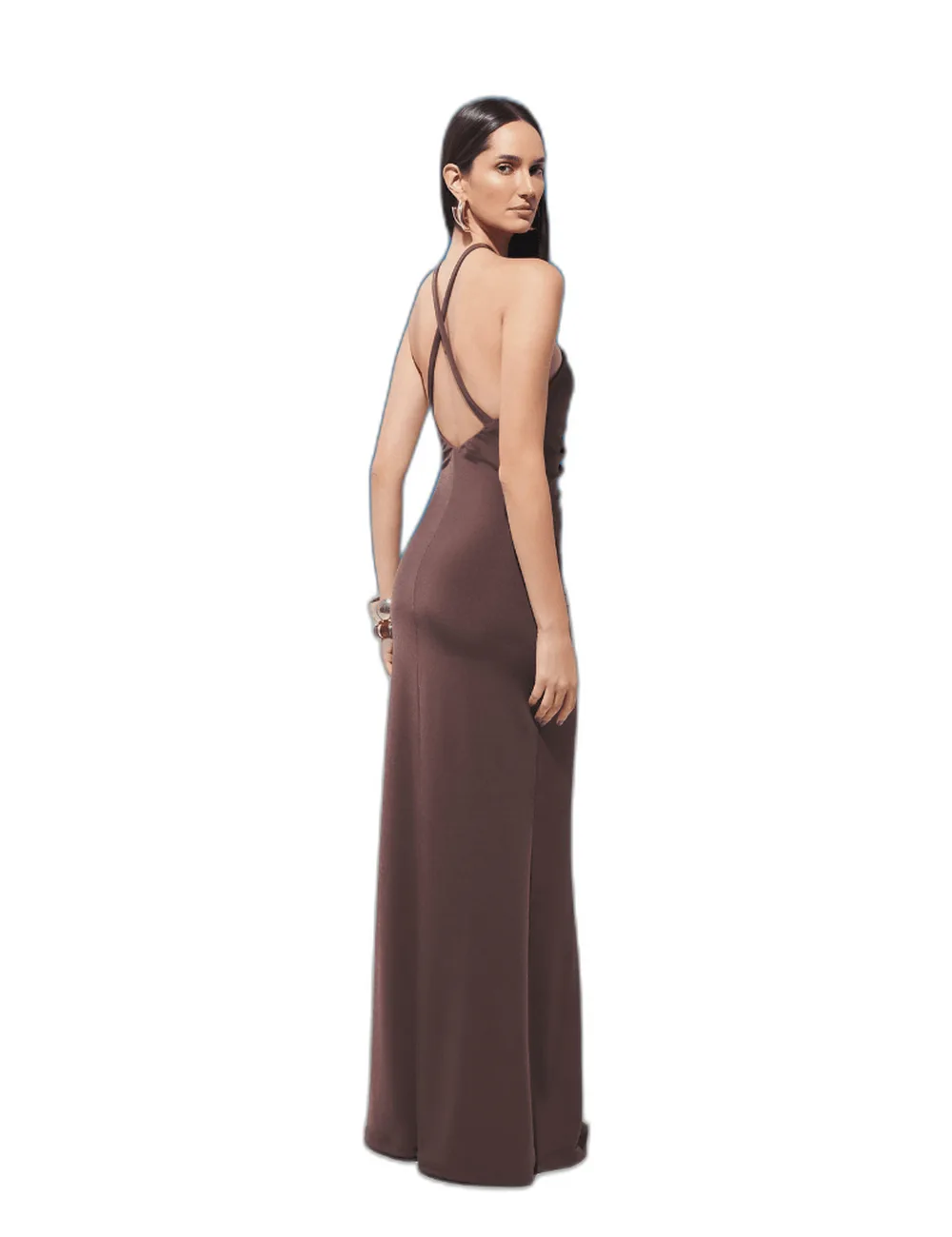 Vestido Ingrid, na modelo