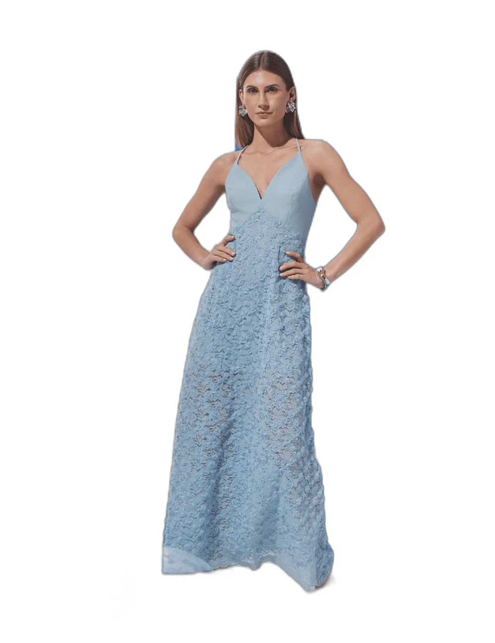 Vestido Luara, na modelo