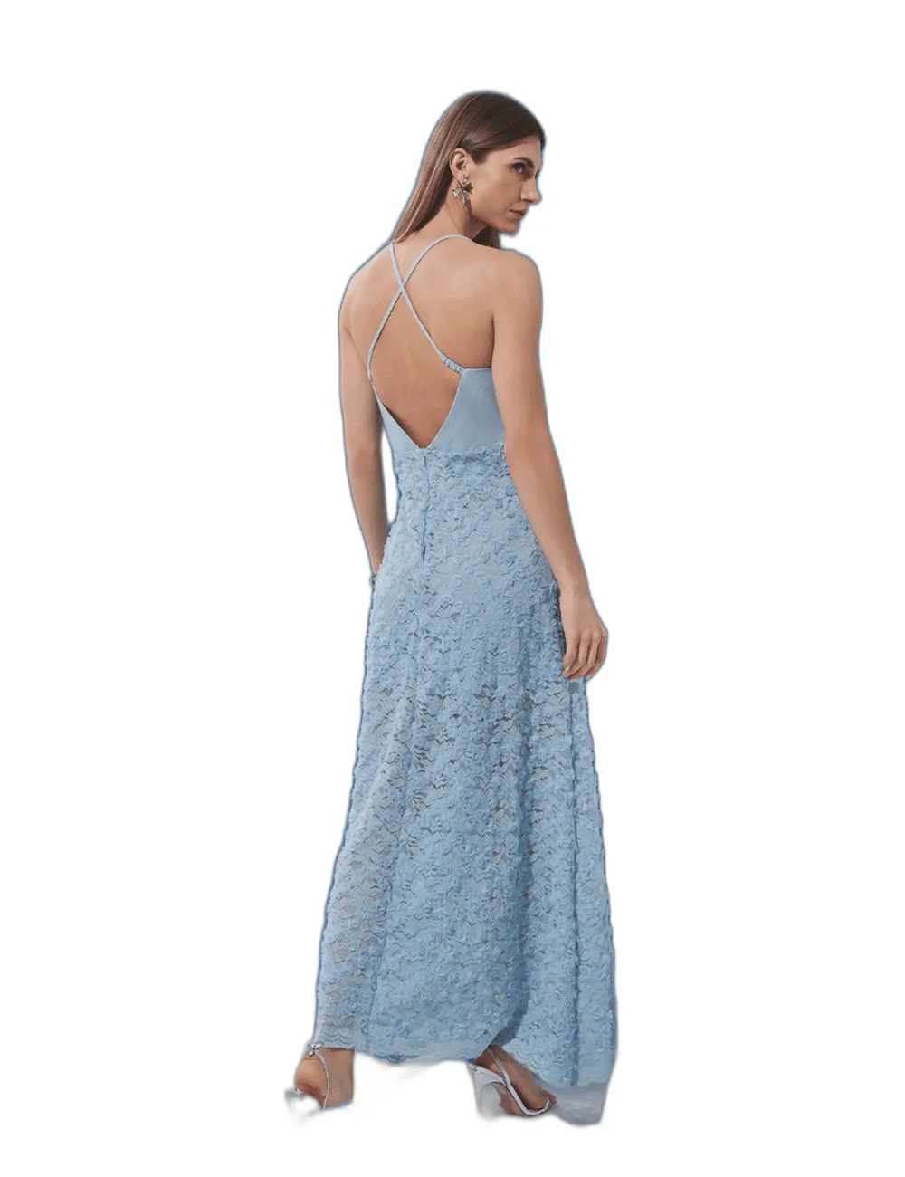 Vestido Luara, na modelo